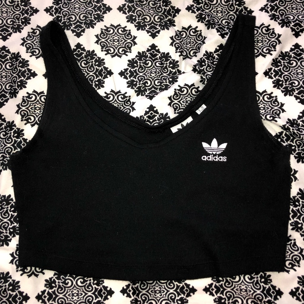 Black adidas tank